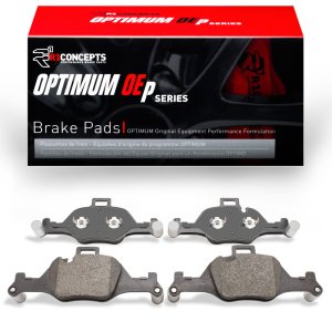 BMW X5 Brake Pads - Front - R1 Concepts - Optimum OEp - `18-`26